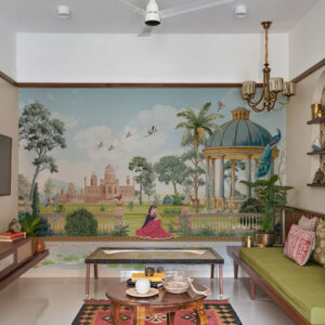 Fiza-E-Andaz, Royal Garden by the Palace Wallpaper Mural, Customized